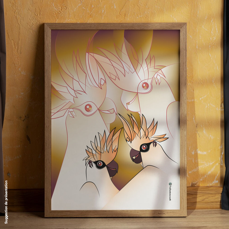Reflet Aviaire Ocre